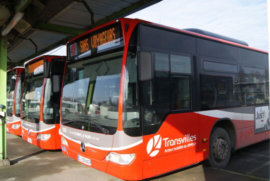 Photo d'autobus Transvilles sur le parc